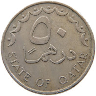 QATAR 50 DIRHAMS 1973  #a037 0183 - Qatar