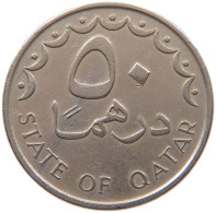 QATAR 50 DIRHAMS 1973  #a049 0653 - Qatar