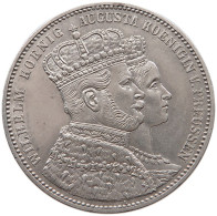 PREUSSEN TALER 1861 Wilhelm I. (1861-1888) #t159 0187 - Taler Et Doppeltaler