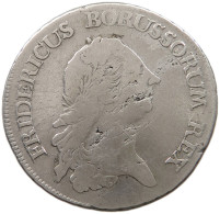 PREUSSEN TALER 1771 B Friedrich II. Der Große (1740-1786) #t161 0155 - Taler & Doppeltaler