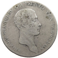 PREUSSEN TALER 1814 A Friedrich Wilhelm III. (1797-1840) #t004 0083 - Taler En Doppeltaler