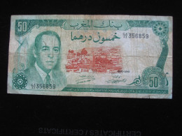 50 Dirhams 1970-1390 Maroc - Banque Du Maroc **** EN ACHAT IMMEDIAT **** - Marruecos