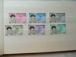 Rwanda 122/127 Neuf ** Mnh  Parfait Perfect 1965 Kennedy - Unused Stamps