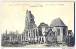 _2n938:  1332 La Grande Guerre 1914-17 - En Belgique Eglise De Loo-les-FURNES E,semble Des Ruines: S.M. PMB 5 BLP5 17 > - Lo-Reninge