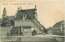 Amberg - Gymnasium Und Seminar - Verlag W. H. D. 9576 Gel. 1912 - Amberg