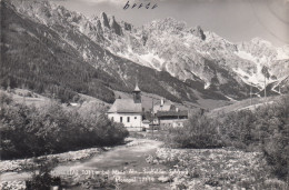 D8182) HINTERTAL 1011m Bei MARIA ALM - SAALFELDEN - Salzburg - Fluss U. Kirche ALT - Saalfelden