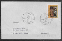 ITALIE  Lettre 1991 Roma Base Ball - Base-Ball