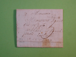 Delcampe - DF5 FRANCE  BELLE LETTRE  1811 OLERON   A NOGARO  ++ +AFFR. INTERESSANT + - 1792-1815: Départements Conquis