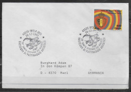 ITALIE  Lettre  1990 Imola Patinage Football - Patinage Artistique