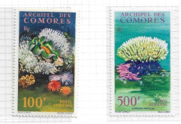 Comores N° 5* Avec Charnière Et 6** Neuf Sans Charniere Poste Aérienne - Airmail