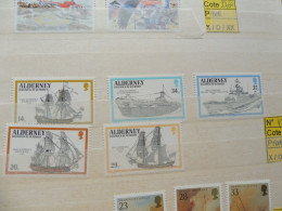 Alderney Aurigny  43/47 Mnh Neuf ** Perfec Parfait ( 1991 ) Bateaux Bateau Boat Voilier - Alderney