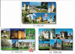 LE PERCHE - Lot De 3 Cartes Multivues - Centre-Val De Loire