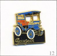 Pin's Automobile - Peugeot Lion Voiturette 1912. Est. Hélium. Zamac. T667-12 - Peugeot