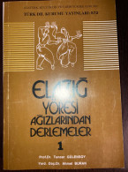 Elazig Yoresi Agizlarindan Derlemeler Turkish Dialect Linguistic - Cultura