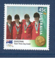 Australie, Yv 1883, Mi 1976, **,sport, équitation, - Mint Stamps