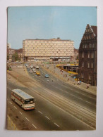 Car Auto Bus Poznań Hotel Poland 1977 Y - Bus & Autocars