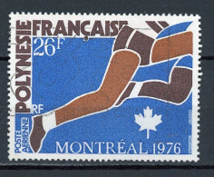 POLYNESIE - JO DE MONTREAL - POSTE AERIENNE - N° Yt 110 Obli. - Used Stamps