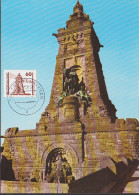 MC 3347 60 Pf. Frankenhausen Kyffhäuser Denkmal Barbarossa OSt.  Maximumkarte - Cartoline Maximum