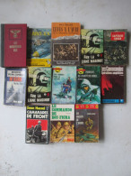 LOT DE 13 LIVRES GUERRE ARMEE MILITAIRE - Bücherpakete