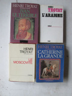 LOT DE 4 LIVRES HENRI TROYAT - Lots De Plusieurs Livres