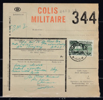 Vrachtbrief Met Stempel DINANT A COLIS MILITAIRE - Documents & Fragments