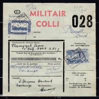 Vrachtbrief Met Stempel IEPER N°3 MILITAIR COLLI - Documentos & Fragmentos