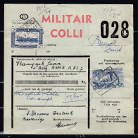 Vrachtbrief Met Stempel IEPER N°3 MILITAIR COLLI - Documenten & Fragmenten