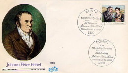 GERMANY - DEUTSCHE - FDC 1985 -  JOHANN PETER  HEBEL - 1981-1990