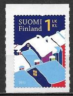 Finlande 2011 Neuf N°2100 Timbre De Voeux Avec Maisons Enneigées - Unused Stamps