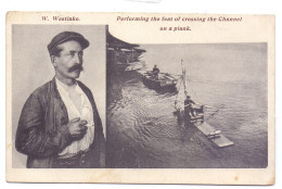 PC - W. Westlake - Crossing The Channel On A Plank - Kanaal Overtocht - Personalità Sportive