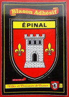 Cpm 88 EPINAL Blason Adhesif Daguin  Tournoi International - Maxeville