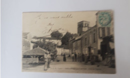 Carte  Postale   COULONGES  SUR L AUTIZE  TOUR DE  L Eglise  1906 - Coulonges-sur-l'Autize