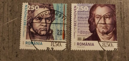 ROMANIA BEETHOVEN  SET USED - Usati