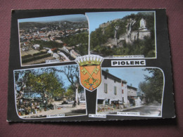 CPA CPSM PHOTO 84 PIOLENC Multivues Avec BLASON ARMOIRIES  1960 - Piolenc