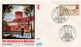 GERMANY - DEUTSCHE - BERLIN - FDC 1982 -  FEIER STADT SPANDAU - 1981-1990