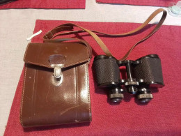 Altes Dienstfernglas Von Spindler&Hoyer 8x30 Gowar Inkl. Tasche - Optica