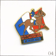 Pin's Jeux - PMU / Prix Du Président De La République 1992. Estampillé Starpin’s. Zamac. T671-04 - Jeux
