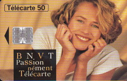 F639C 07/1996 - BNVT 96 - 50 SC7 - (verso : N° Centrés - Deux Lignes) - 1996