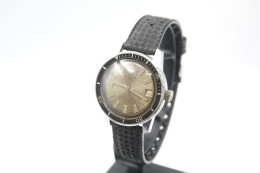 Watches :  BULER JEMAFLEX BERYLLIUM BALANCE DIVER 30 ATM HANDWINDING VINTAGE Ref 10116 - Original - Running - 1960 's - Relojes De Lujo