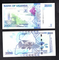 UGANDA 2000 SHILINGI  2019  PIK 50E FDS - Uganda