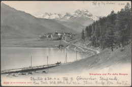 Silvaplana Und Piz Della Margna, 1905 - Photoglob AK - Silvaplana