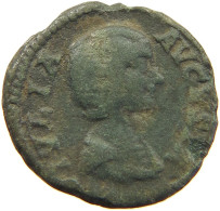 ROME EMPIRE AE  Julia Domna (217) #t134 0537 - The Severans (193 AD To 235 AD)