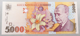 ROMANIA 5000 LEI 1998  #alb052 0261 - Roumanie
