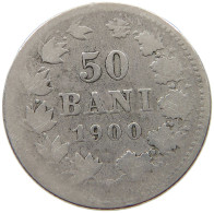 ROMANIA 50 BANI 1900 Carol I. 1866-1914 #a003 0653 - Roumanie