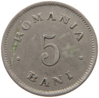 ROMANIA 5 BANI 1900 Carol I. 1866-1914 #s067 1005 - Roumanie
