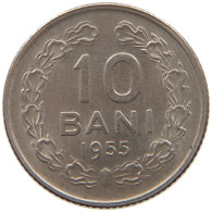 ROMANIA 10 BANI 1955  #s065 0753 - Roumanie