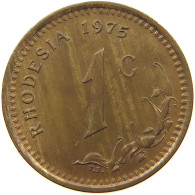 RHODESIA CENT 1975 Elizabeth II. (1952-2022) #a011 0641 - Rhodesien