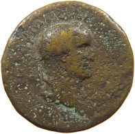 ROME EMPIRE DUPONDIUS  Galba (68-69) DUPONDIUS SPQR OB CIVES SERVAT RARE #t151 0229 - Les Flaviens (69 à 96)