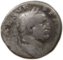 ROME EMPIRE DENAR  Vespasianus (69-79) TRI POT #t118 1217 - La Dinastía Flavia (69 / 96)