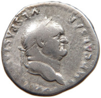 ROME EMPIRE DENAR  Vespasianus (69-79) #t109 2131 - Die Flavische Dynastie (69 / 96)